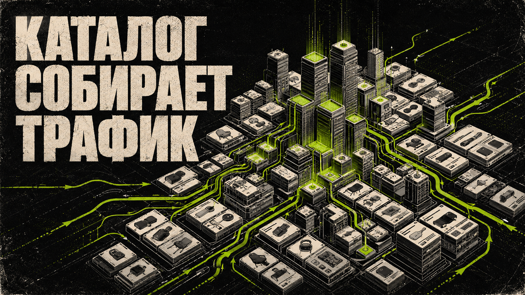 Каталог собирает поисковый трафик