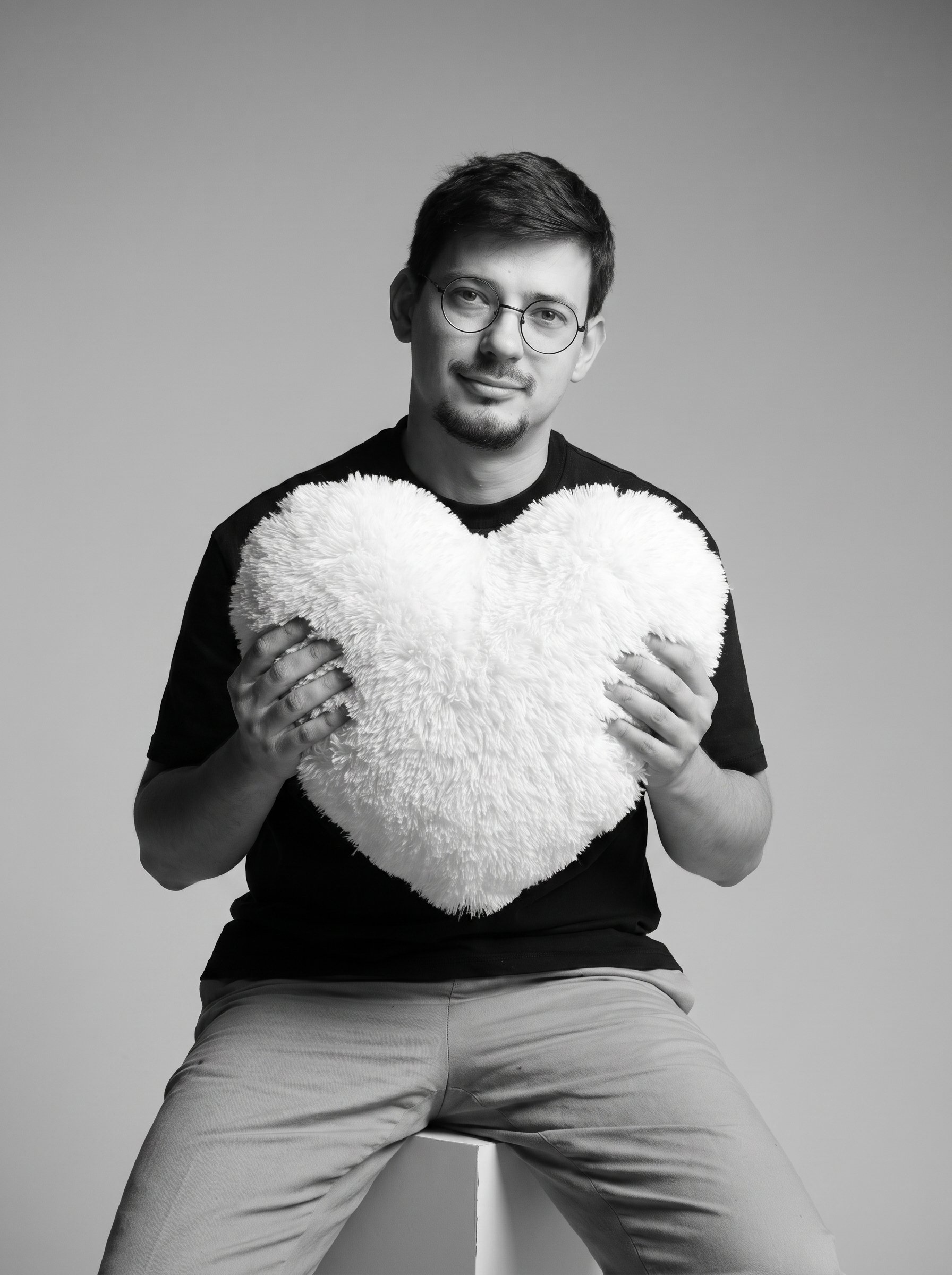 Портрет Дмитрия Лаврушина для digital-знакомства